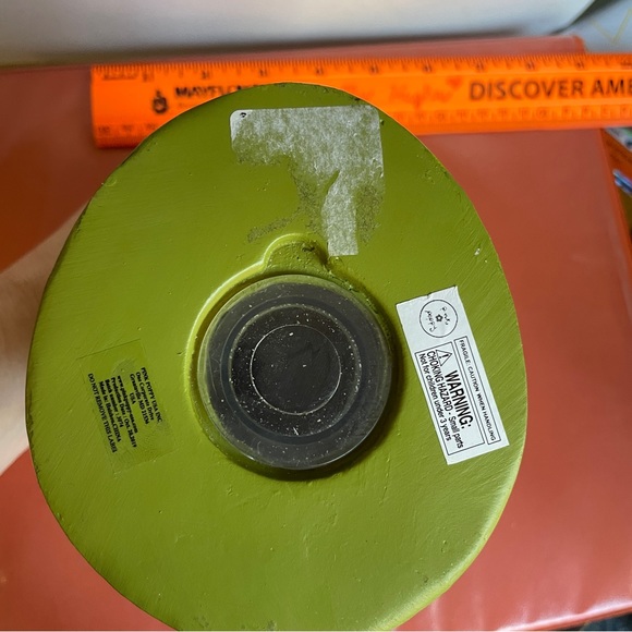 Dinosaur piggybank large coin slot fits folded bills too. Size in photos - Picture 2 of 6